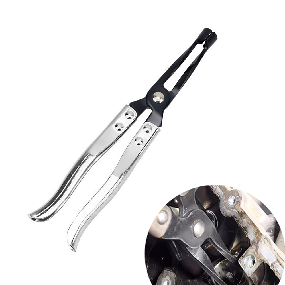 Spring Compressor Tool - 汎用バルブスプリングコンプレッサー、バルブステムシール取り外しプライヤー、自動車エンジンシリンダーヘッドオイル漏れ修理キット