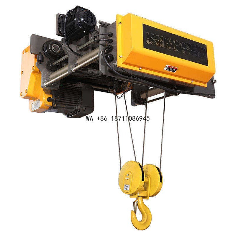Car Jack - 5t 6m電動ホイスト、クロスビームトロリークレーンEQレール付きホイストクレーン用