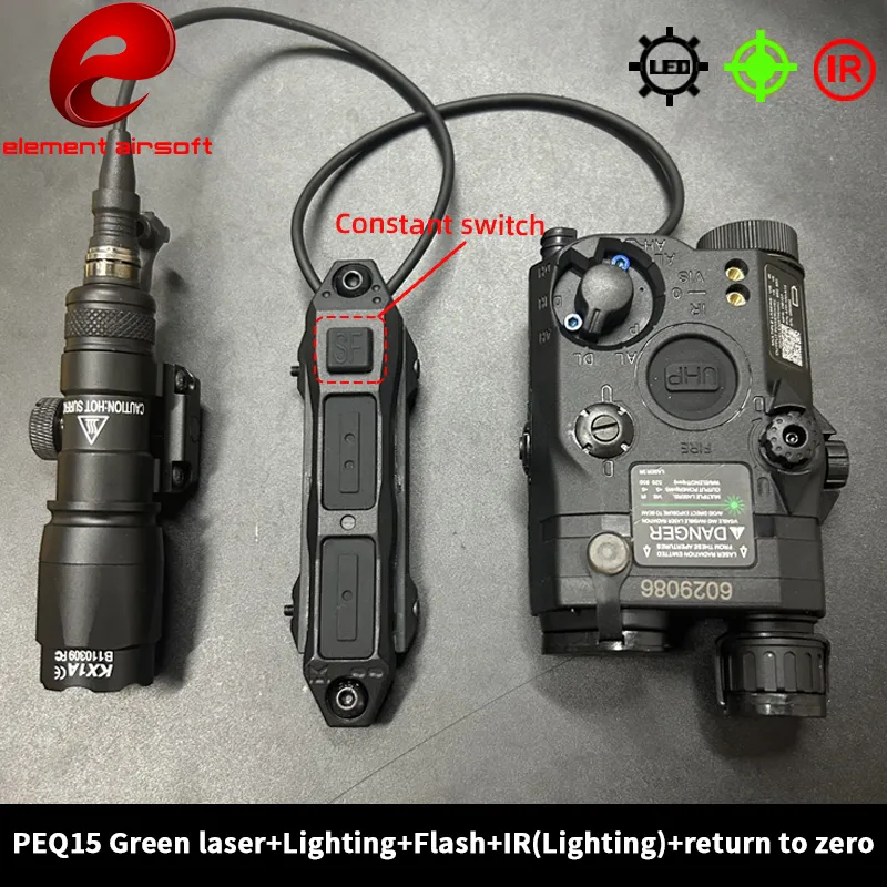 Timing Light Gun - エレメントPEQ15バッテリーキットM600C懐中電灯赤/緑レーザーボックスIRフィルライトストロボレーザー