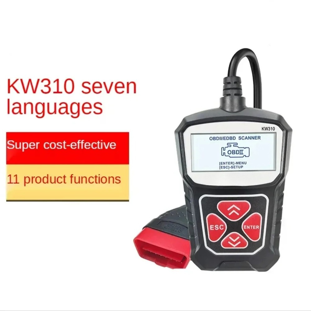 KW310 OBD2自動車診断スキャナーツール、自動車用OD - Car Diagnostic Tool のレビューと価格