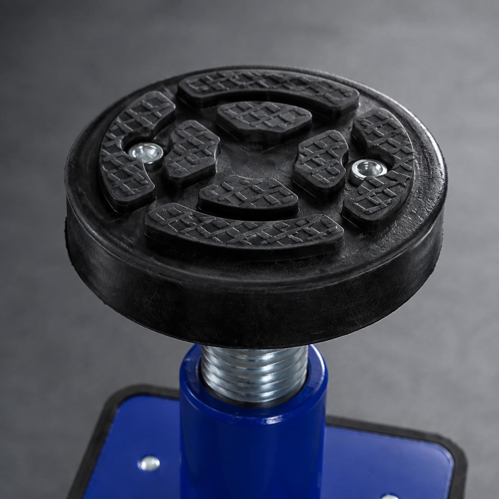車両用リフトスタンドの調整可能なゴム製サポート。車両のメンテ - Car Jack のレビューと価格