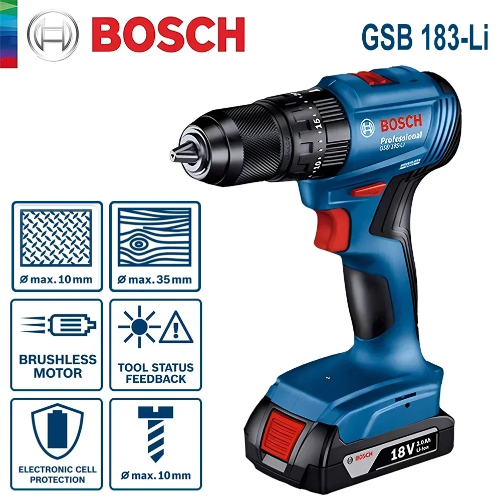 ボッシュ GSB183-LI 18V コードレス インパクト - Torque Wrench のレビューと価格