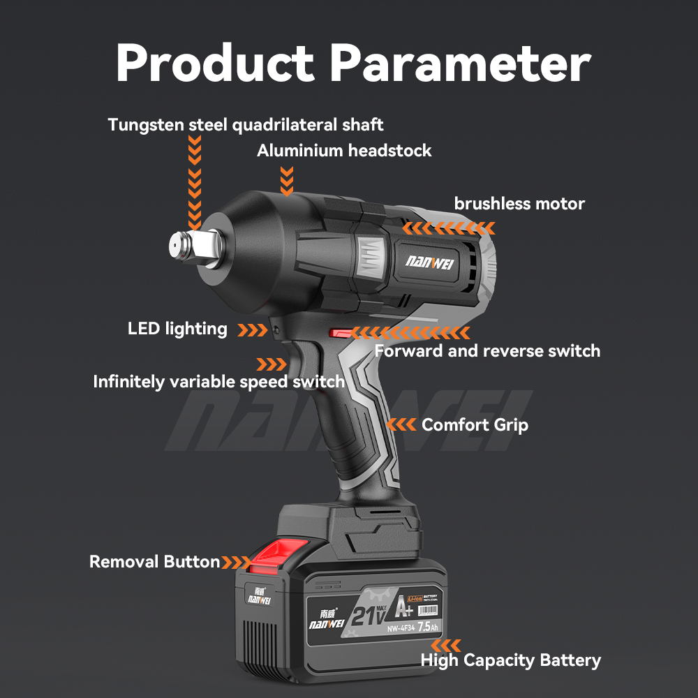 工業用高トルク電動レンチ 21Vリチウム電池式 総合自動車修 - Torque Wrench のレビューと価格