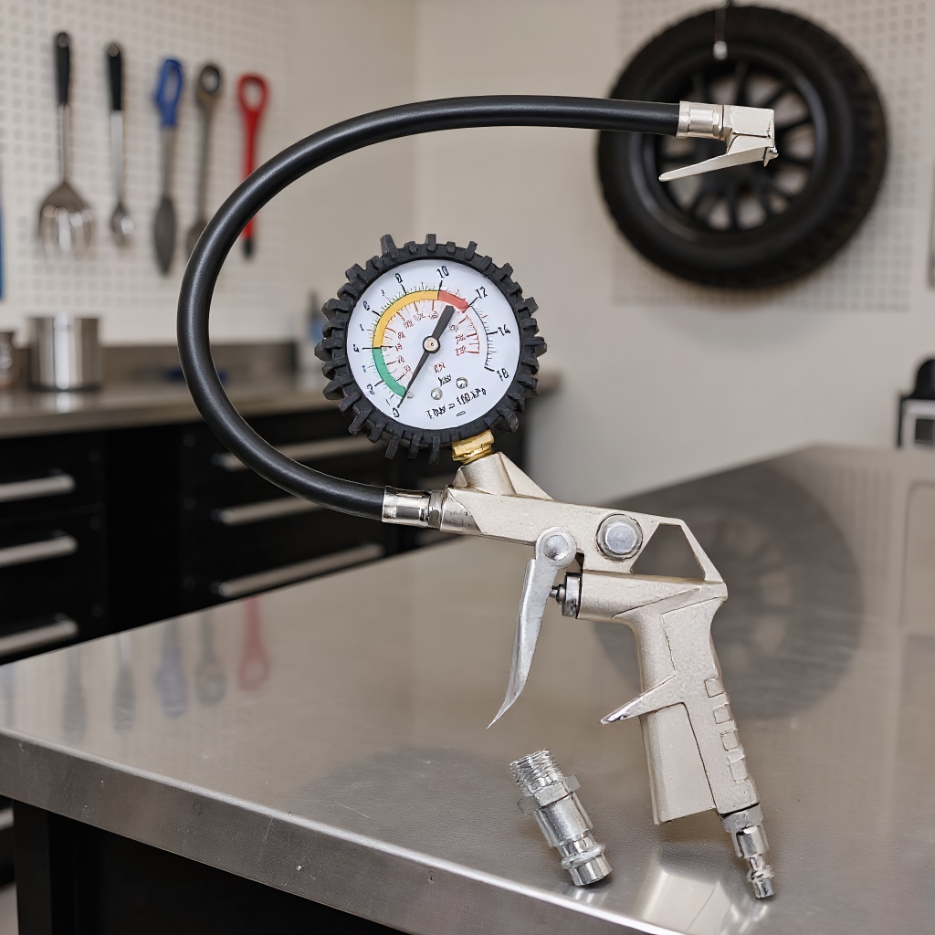タイヤ空気圧ゲージガンタイプ、自動車、バイク、SUV用空気圧 - Spring Compressor Tool のレビューと価格