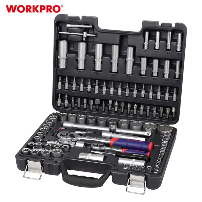 プロ仕様108点セット 1/2インチ 1/4インチ ドライブ - Socket Set のレビューと価格