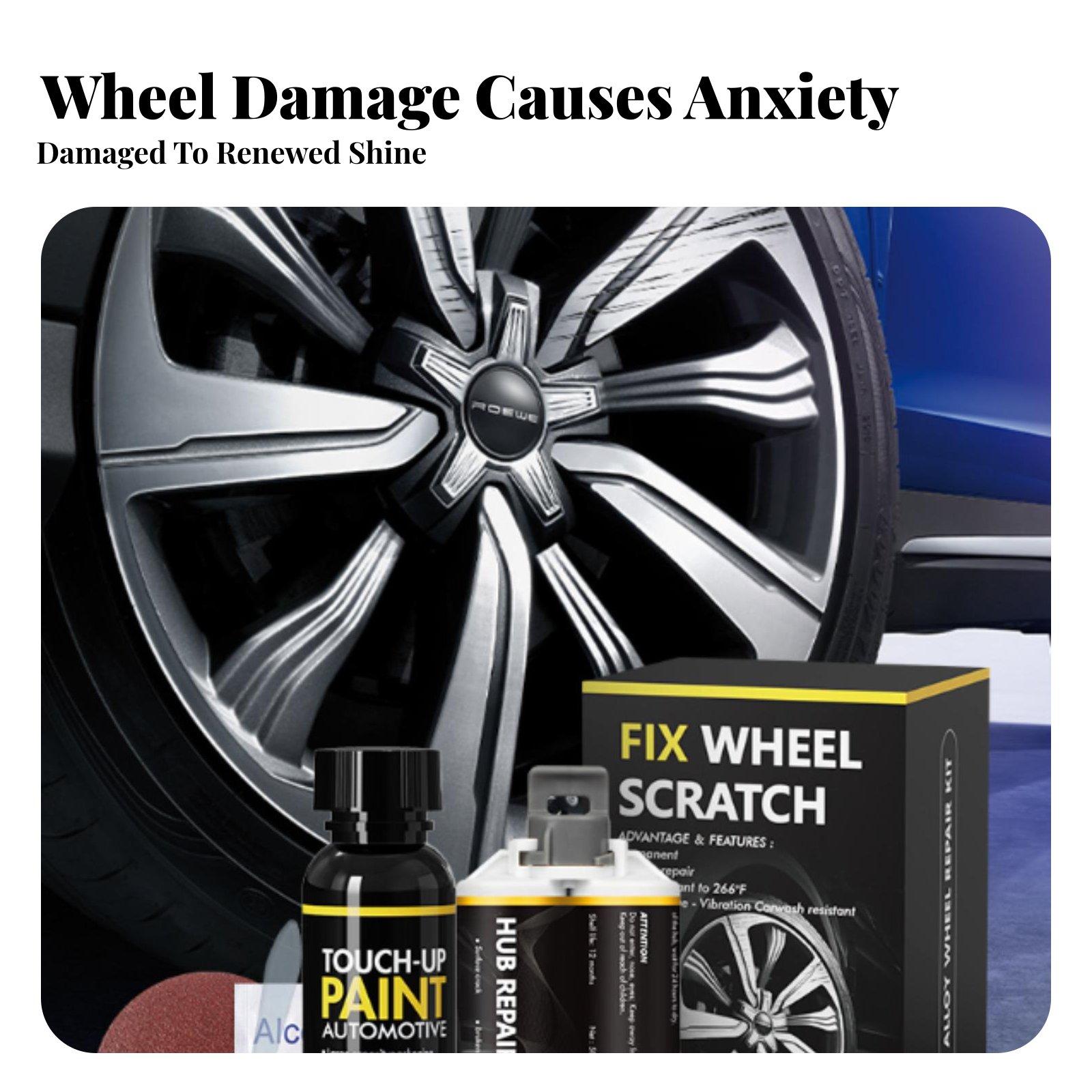 車のホイールリムの傷を隠すための、顔料樹脂入りの合金製ホイー - Car Repair Tools のレビューと価格