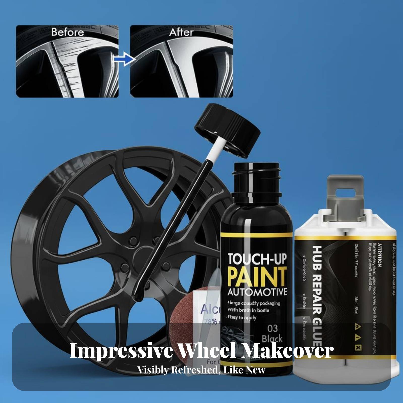 車のホイールリムの傷を隠すための、顔料樹脂入りの合金製ホイー - Car Repair Tools のレビューと価格